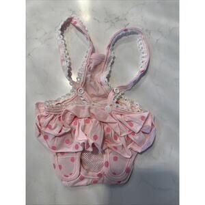 Doggy diaper, suspenders,